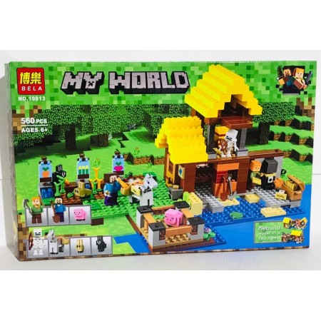 Конструктор Мой Мир 560 дет. 10813