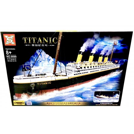 Конструктор Титаник 1507 дет. 9099