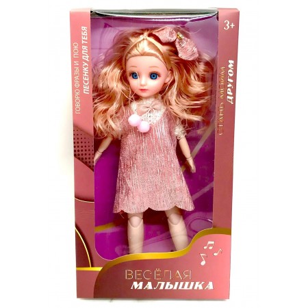 Кукла Веселая малышка Шарнир R09-30