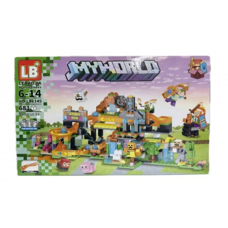 Конструктор Мой Мир 681 дет. LB1145