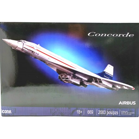  Конструктор самолет 2083 дет. 669