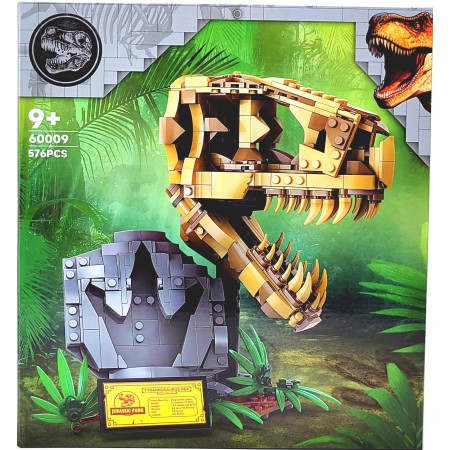 Конструктор Череп Динозавра 576 дет. 60009