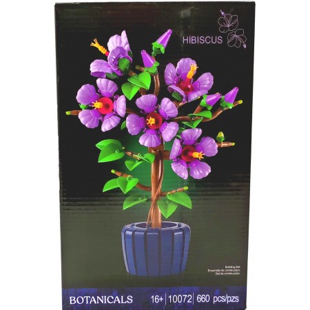 Конструктор Гибискус 660 дет. 10072