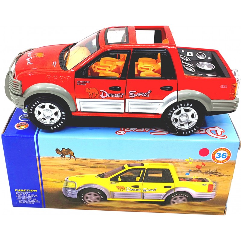 Машинка Сафари (свет/звук) WS8335