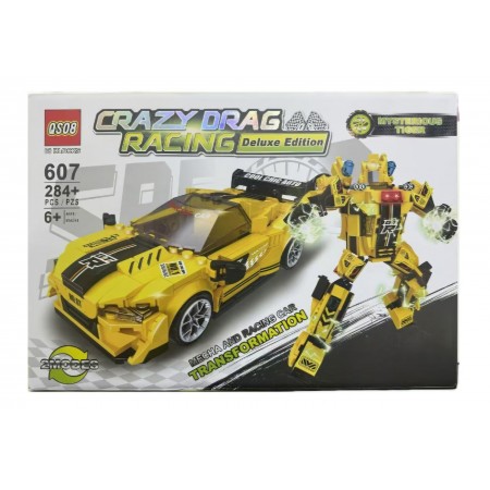 Конструктор Бамблби 2в1 284 дет. 607-1