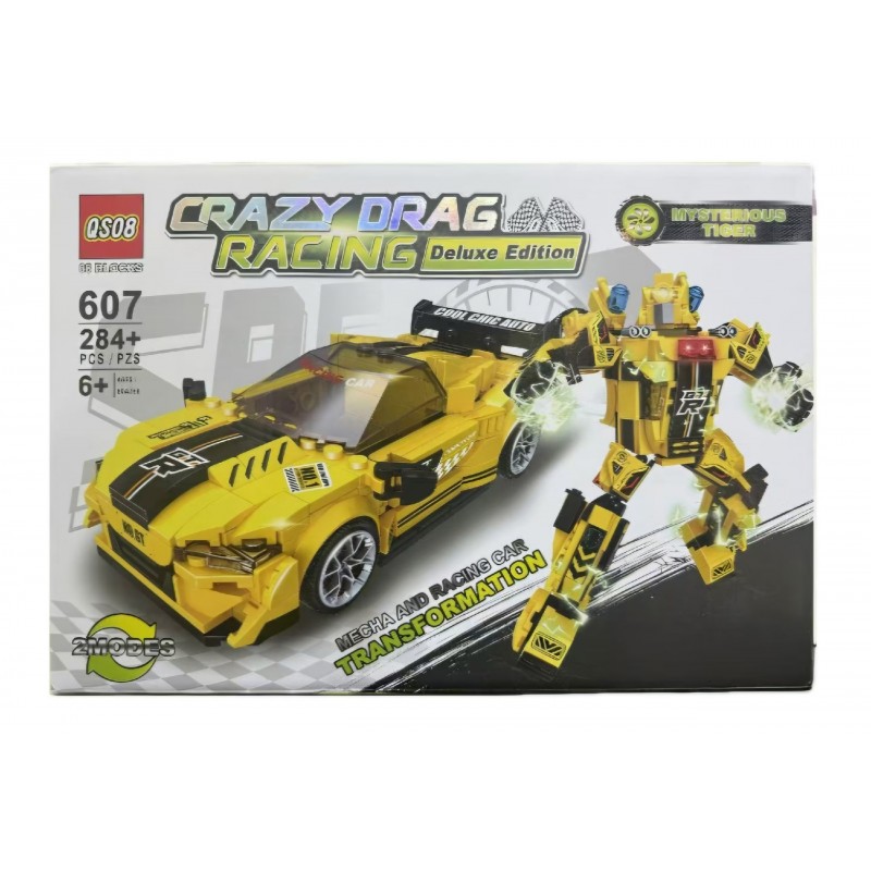 Конструктор Бамблби 2в1 284 дет. 607-1