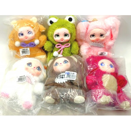 Куклы-Зверята Мягкие в ассорт. 0803-63