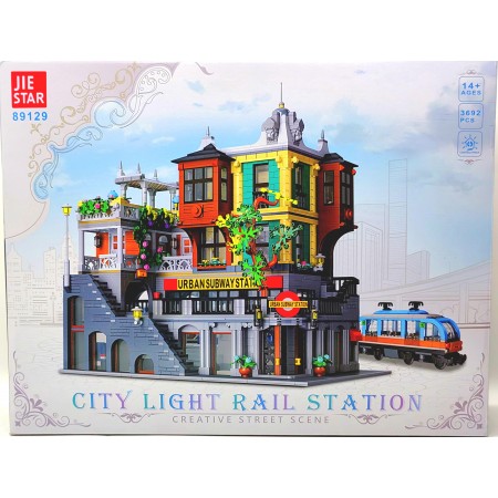 Конструктор ЖД Станция 3692 дет/ 89129