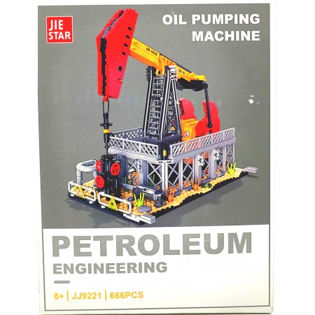 Конструктор Нефтекачалка 666 дет. JJ9921