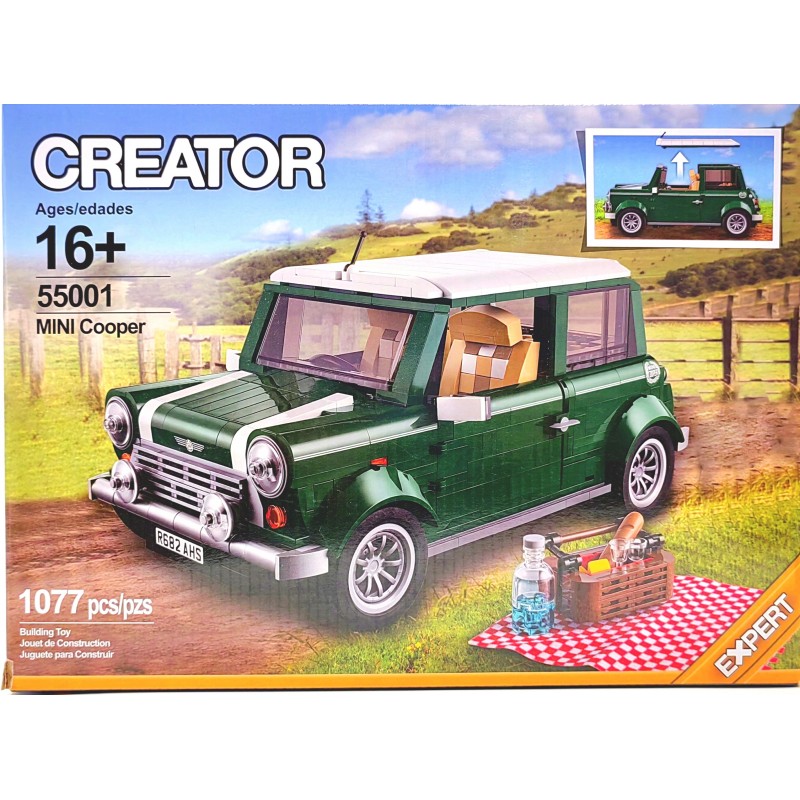 Конструктор Мини Купер 1077 дет. 55001