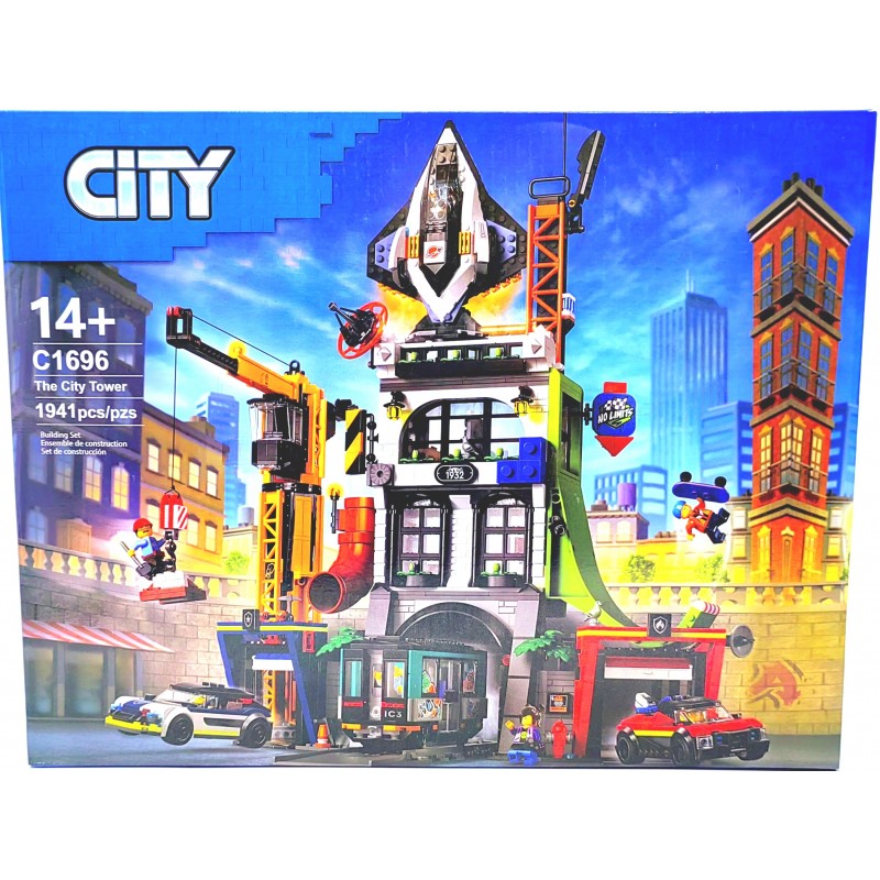 Конструктор Город 1941 дет. C1696