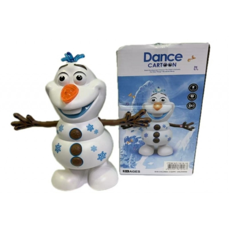 Снеговик Танцующий (свет/звук) C1819-16
