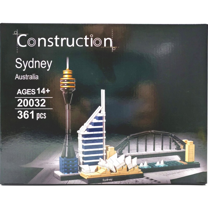 Конструктор Сидней 361 дет. 20032
