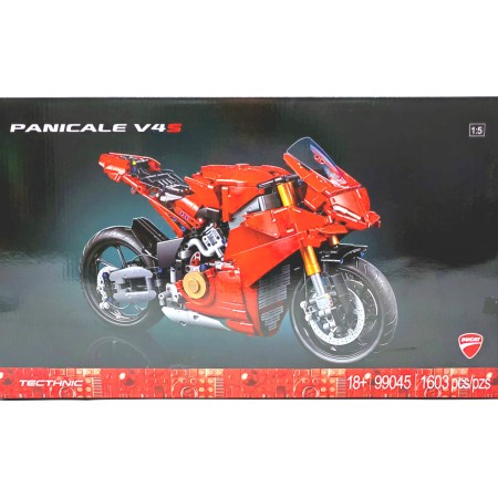 Конструктор Мотоцикл 1603 дет. 99045