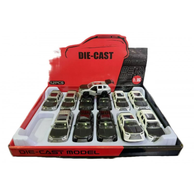 Машинка Металл CSR3625A