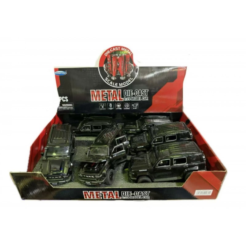 Машина Металл (свет/звук) C1358G-6D