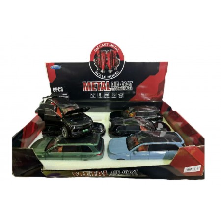 Машина Металл (свет/звук) CH06222-6D