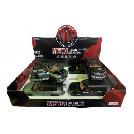 Машина Металл (свет/звук) CH24U8-6D