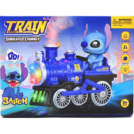 Стич на Паровозе (свет/звук) 6608-528