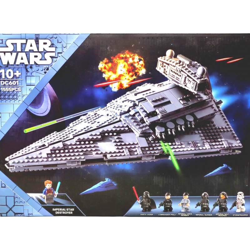 Конструктор Имперский Звёздный Разрушитель Звездные Воины 1555 дет. DC601