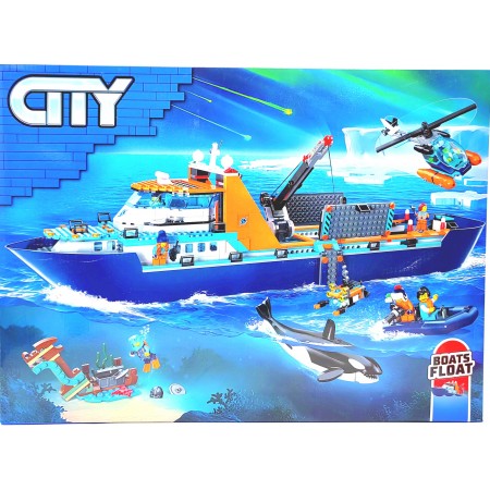 Конструктор Город Исследователь Арктики 1E-60368