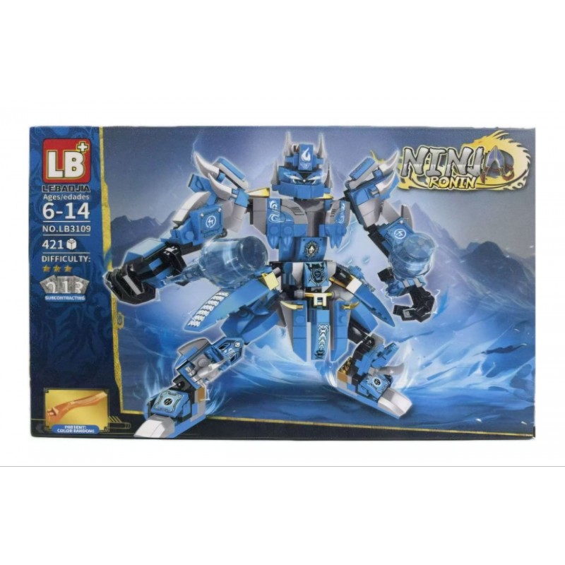 Конструктор Ниндзя 421 дет. LB3109