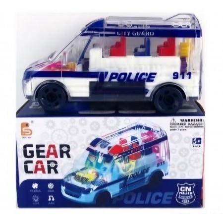 Машинка с Шестеренками (свет/звук) C6608-16B