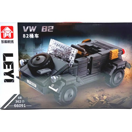 Конструктор Военный Автомобиль 362 дет. 66091
