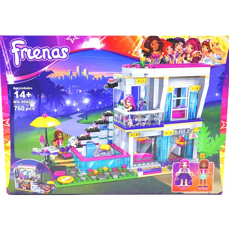 Конструктор «Дом поп-звезды Ливи» 760 дет. 99920