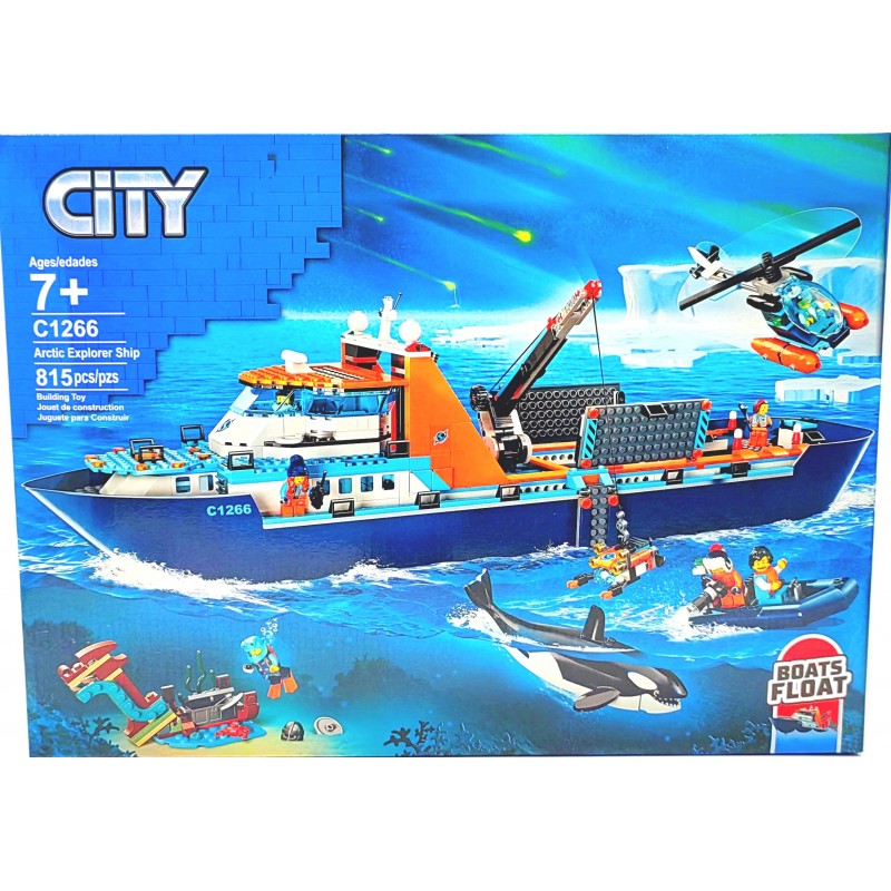 Конструктор Корабль исследователя Арктики 815 дет. C1266