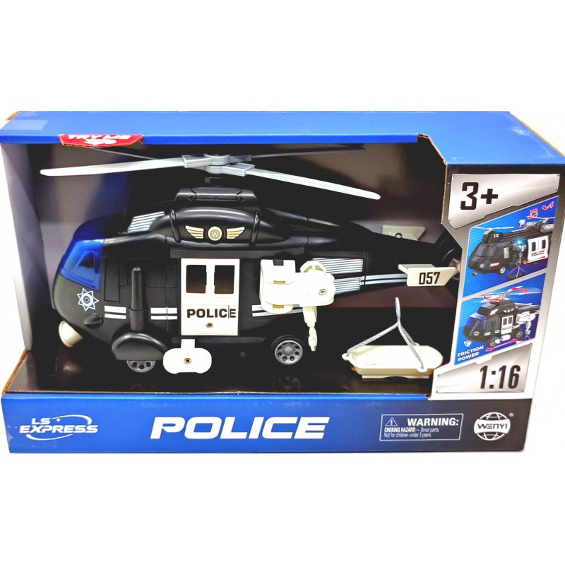 Вертолет Полиция (свет/звук) WY750C