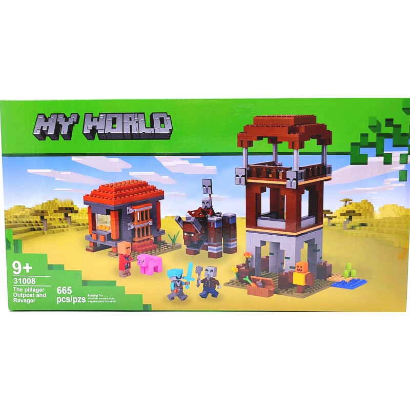 Конструктор Аванпост разбойников и Опустошитель 665 дет. 31008