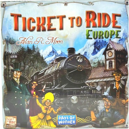 Игра "Билет на поезд Европа" 0128-2