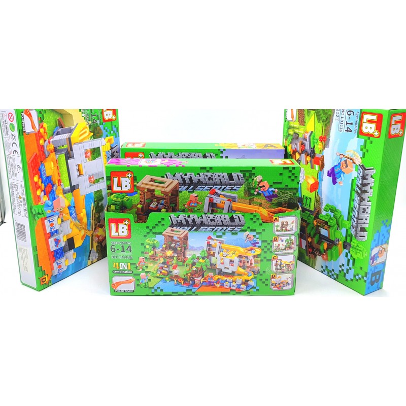 Конструктор Мой Мир 4 шт. LB1136