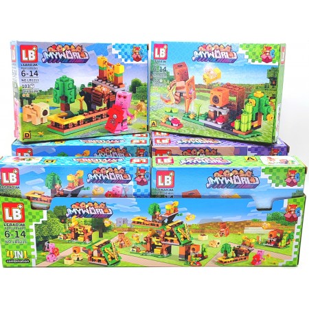 Конструктор Мой Мир 8 шт. LB1211