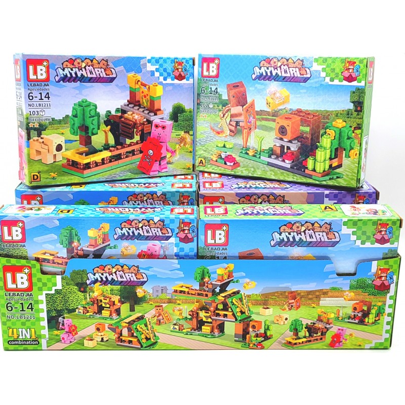 Конструктор Мой Мир 8 шт. LB1211