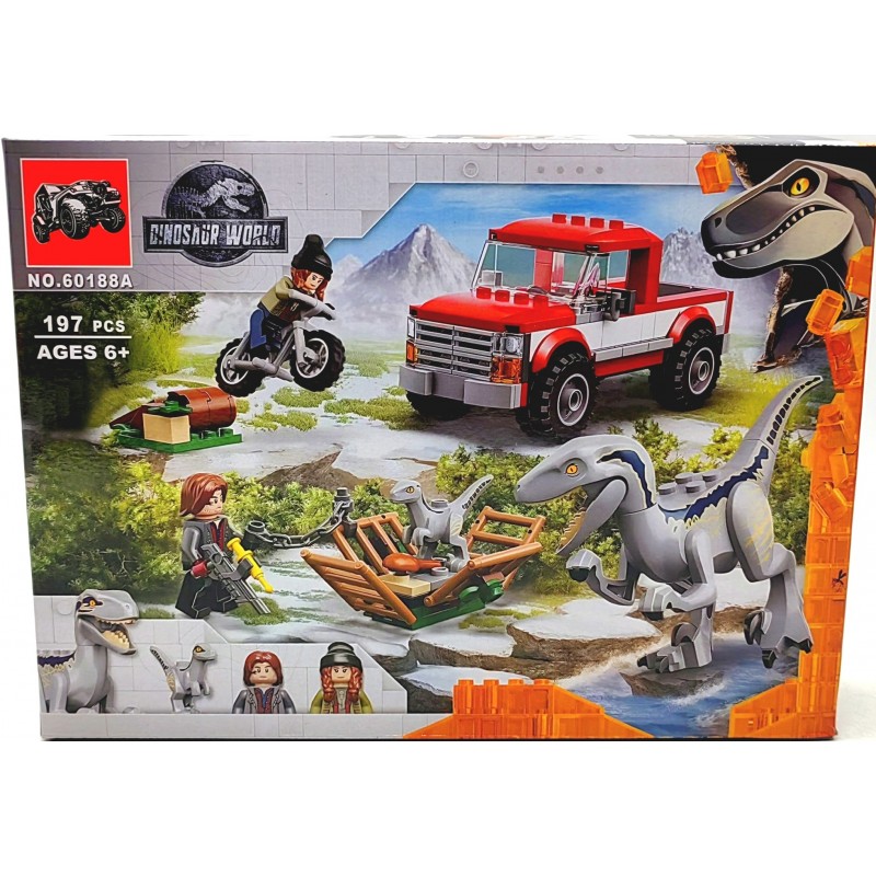 Конструктор Динозавры 197 дет. 60188A
