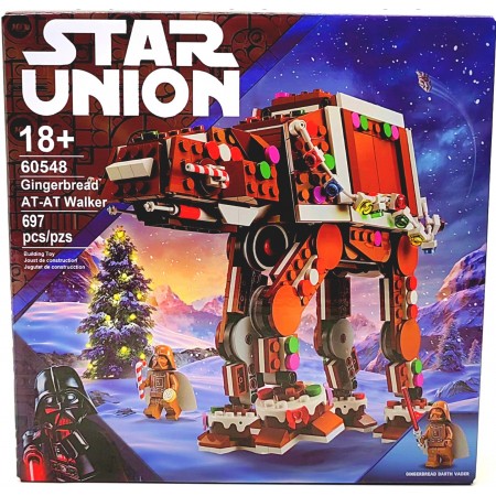 Конструктор Звездные Войны Пряничный Шагоход АТ-АТ 697 дет. 60548
